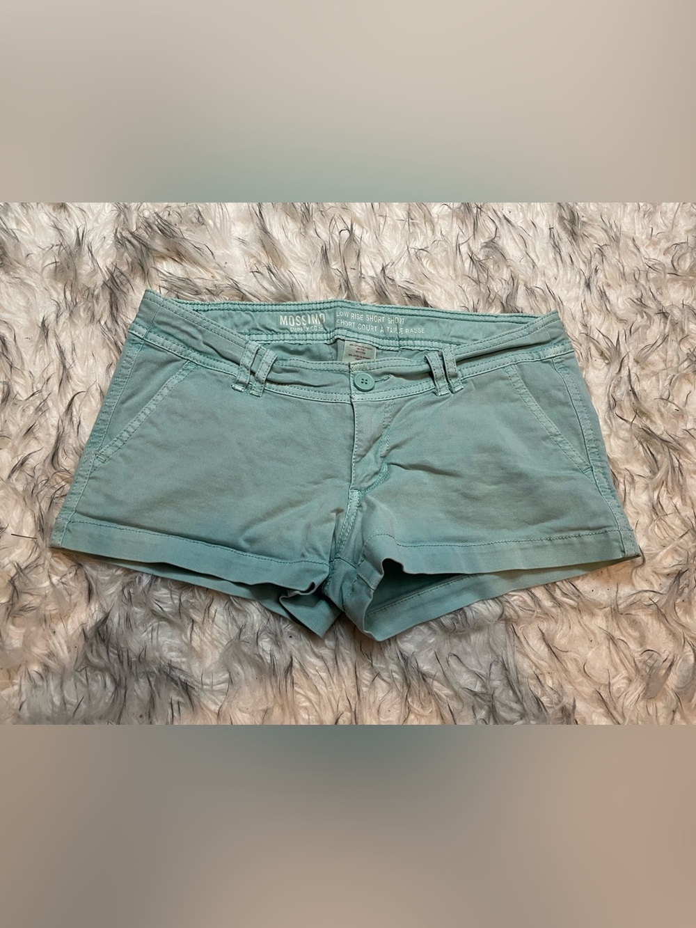 Mossimo Supply Co. High-Waist Shorts — Mint